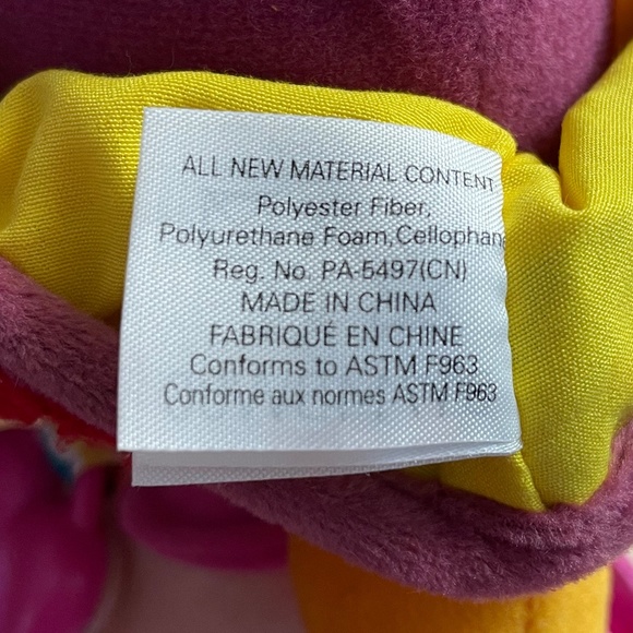 Lamaze Tomy Plush Baby Doll Red Hair Ginger Rattle Sensory Crinkle Learning Toy - Picture 11 of 13